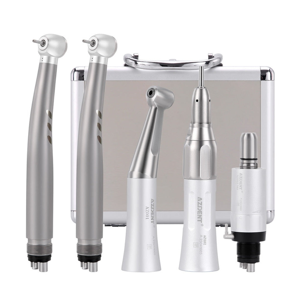 4 Holes Dental Shadowless LED E-generator High and Low Speed Handpiece Kit - pairaydental.com