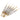 Dental Composite Resin Filling Spatula Tools Gold 6pcs/Kit - pairaydental.com