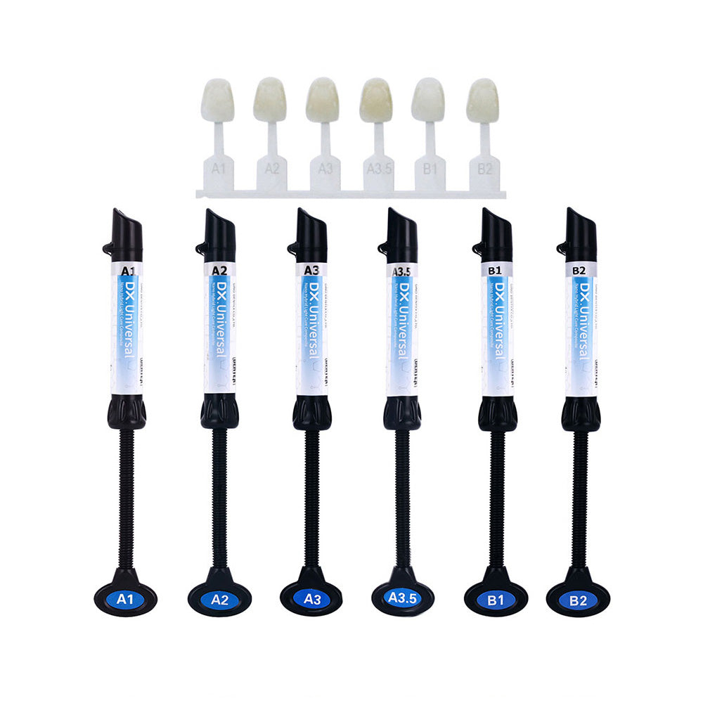 Dental Universal Light Cure Composite Resin Nano Hybrid A1/A2/A3/A3.5/B1/B2 4g/Syringe - pairaydental.com