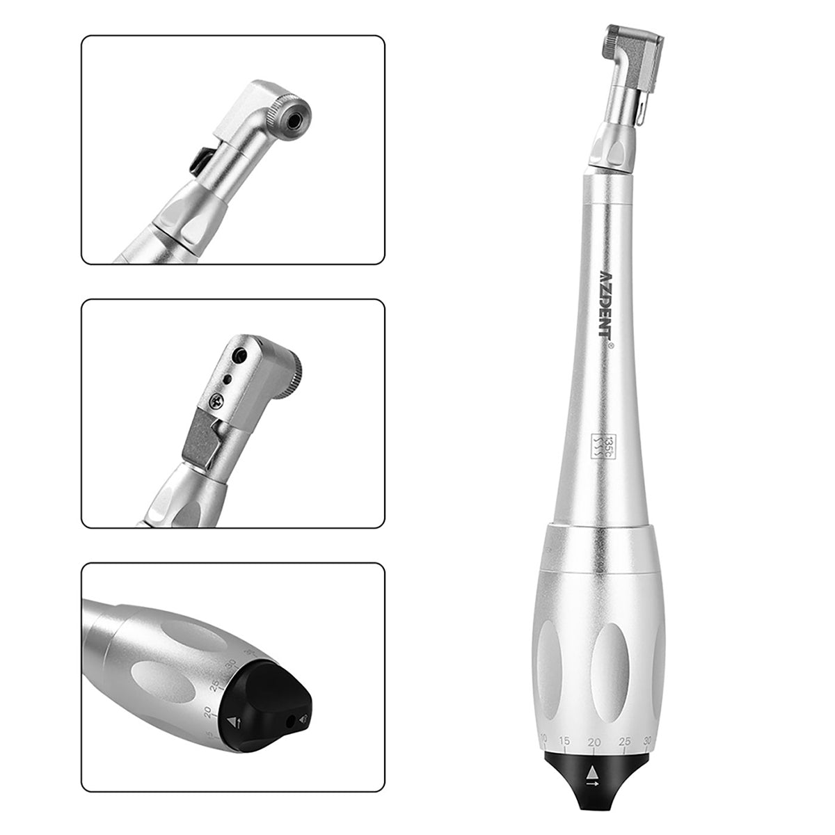 Universal Implant Torque Wrench Handpiece Kit with 2 Heads 12 Drivers - pairaydental.com