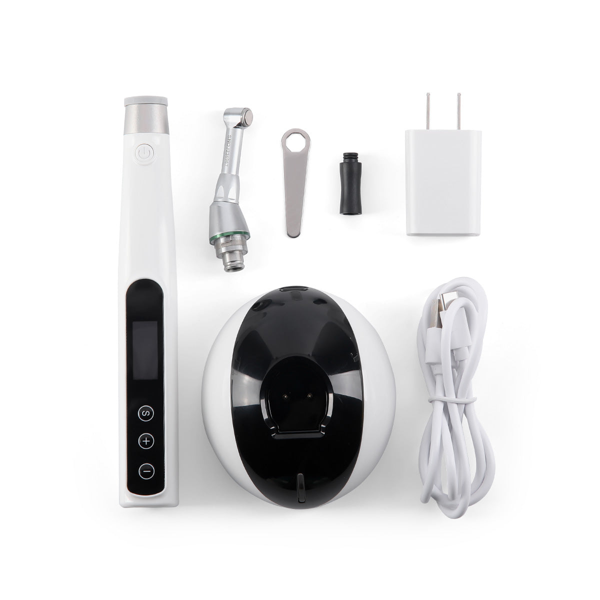Dental Wireless Endo Motor With 16:1 Electric Contra Angle 9 Programs - pairaydental.com