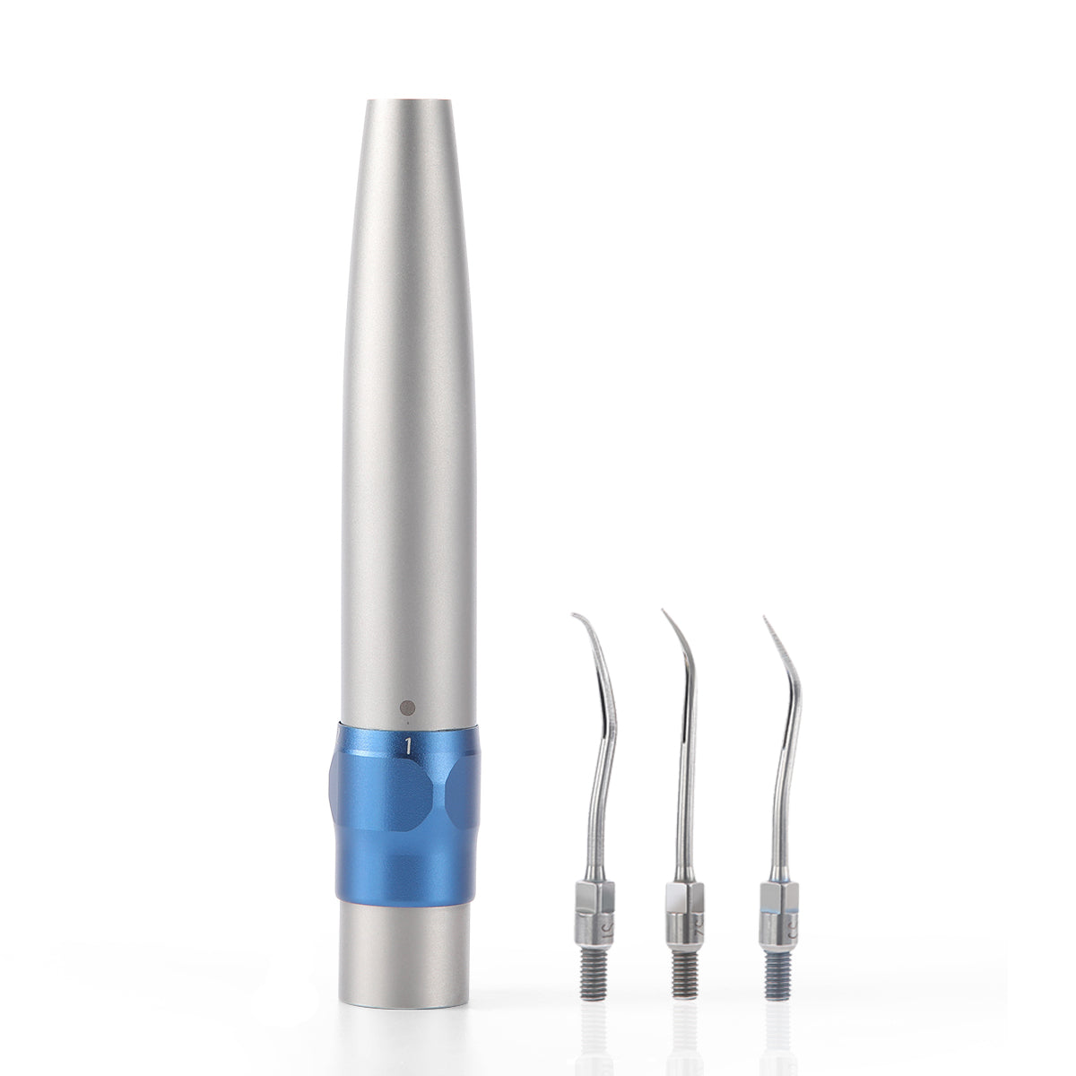 Dental Air Scaler Handpiece 6-hole Coupler with Fiber Optic 3 Power Levels 3 Tips - pairaydental.com