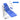 4 Holes Dental Portable Folding Chair LED Light with Turbine Unit Blue - pairaydental.com