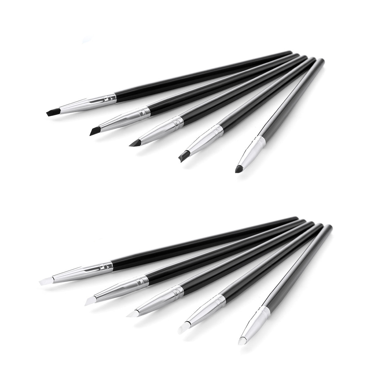 Dental Porcelain Brush Pen Composite Cement Porcelain Silicone Shaping Smoothing Removing 5pcs/Bag - pairaydental.com