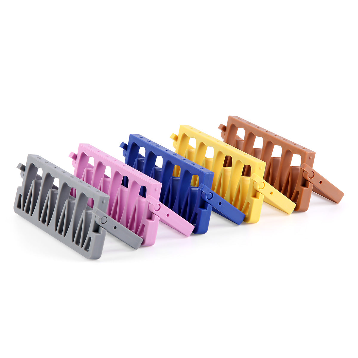 8 Holes Endodontic Root Canal File Drills Placement Disinfection Rack Stand - pairaydental.com
