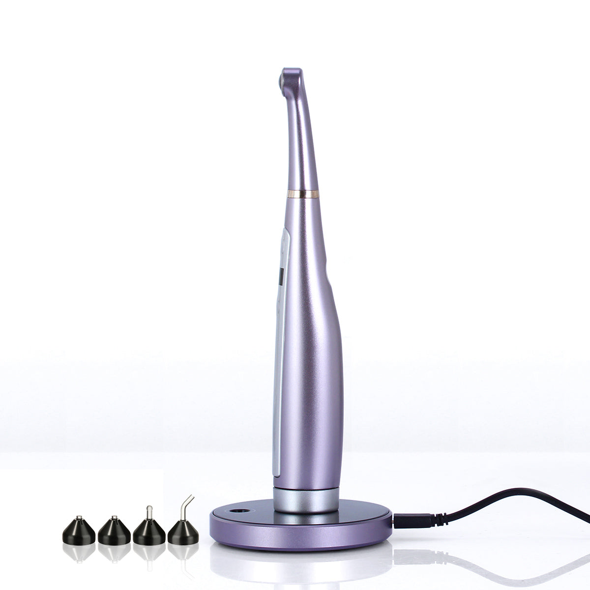 VAFU LED Curing Light Cordless OLED Screen 1 Second DeepCure Wide Specturm Metal Body With Caries Detector Light Meter 3200mW/Cm² - pairaydental.com