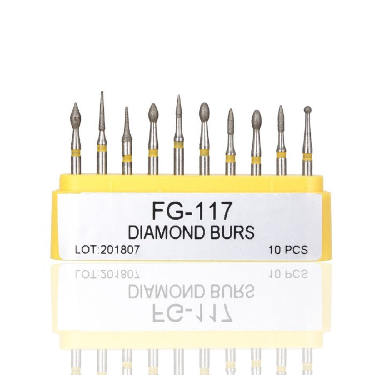 Dental Diamond Bur FG-117 Composite Repair Kit 10pcs/Kit - pairaydental.com