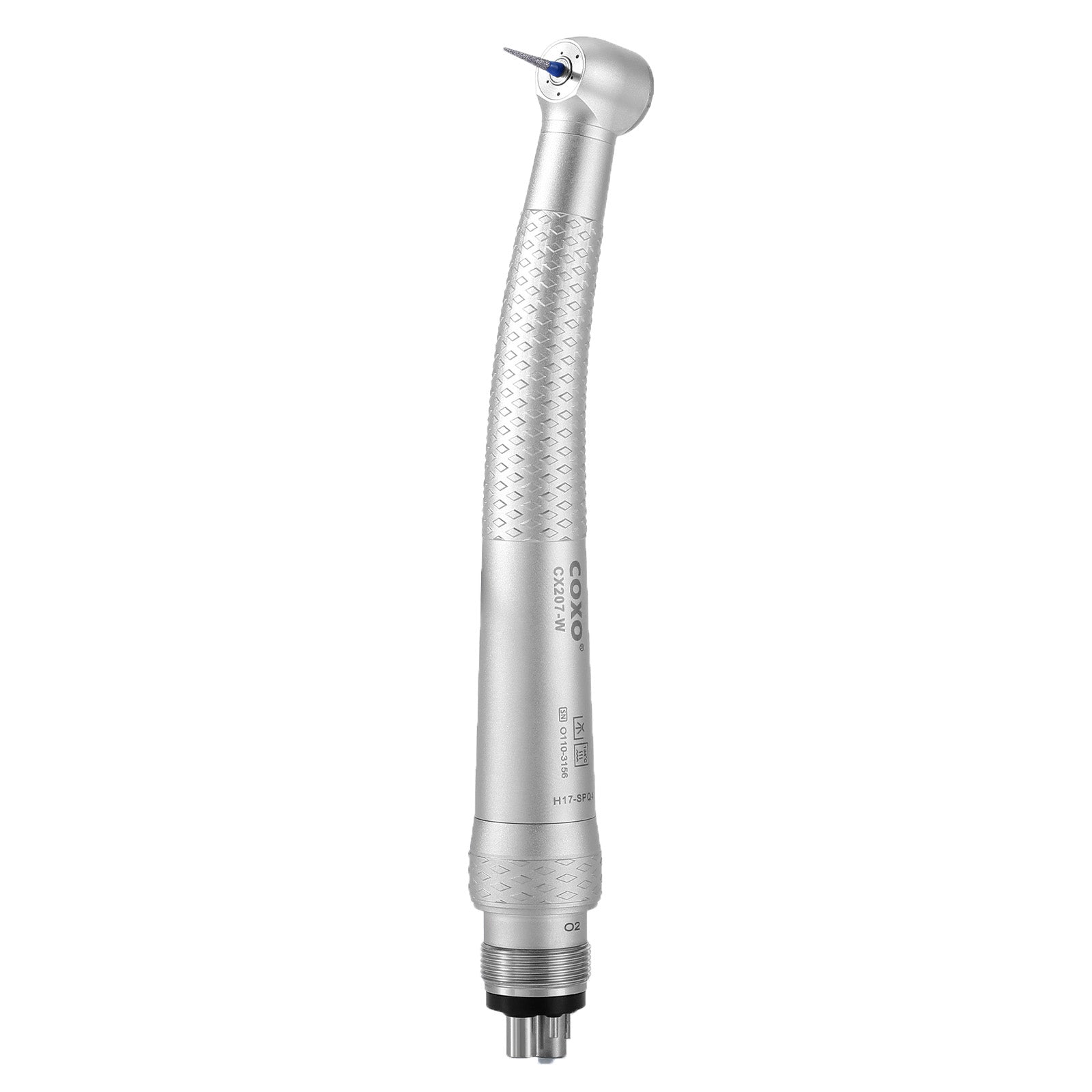 COXO CX207-W High Speed Air Turbine Handpiece with 4 Holes Quick Coupler - pairaydental.com