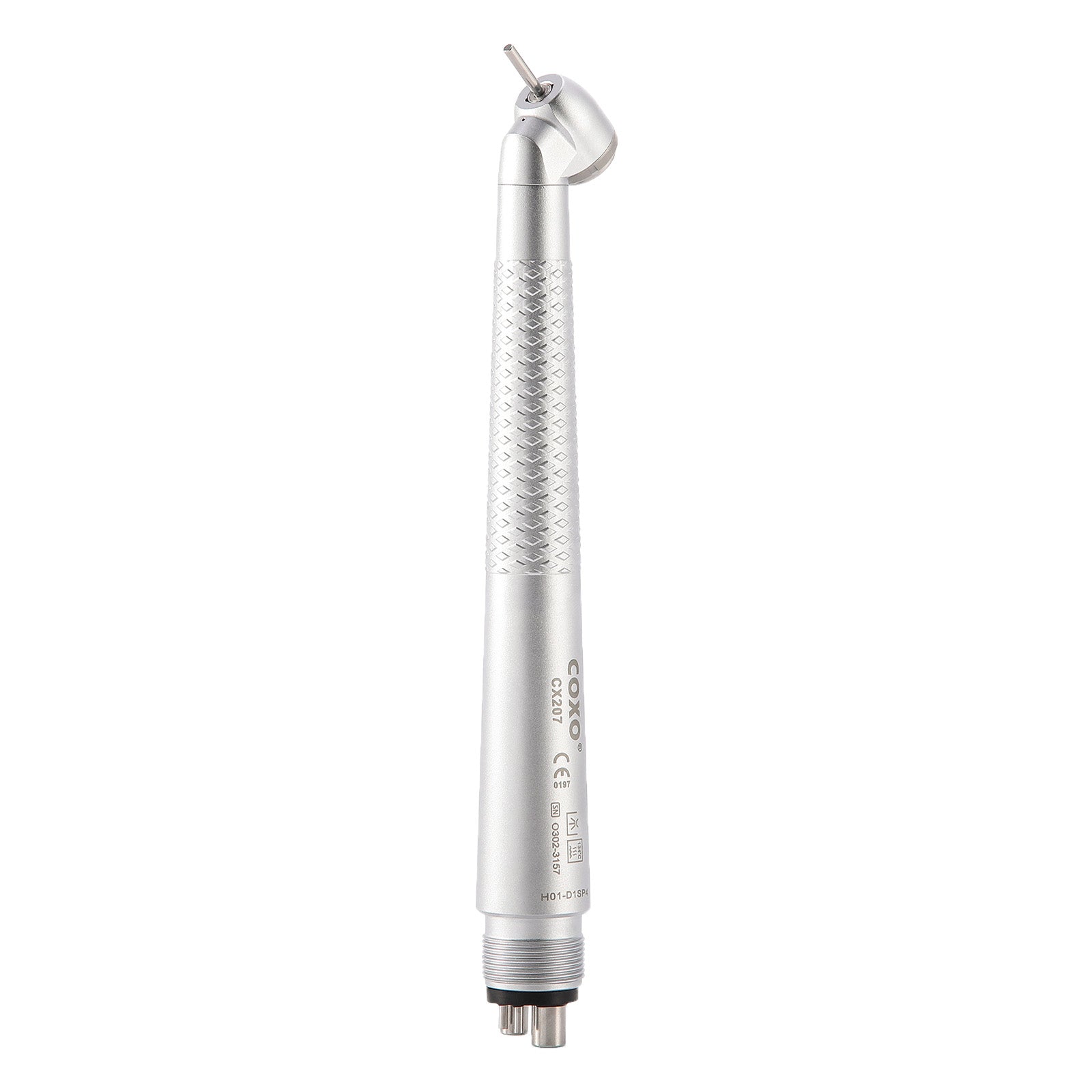 COXO CX207 45° High Speed Air Turbine Handpiece 4 Holes #H01-D1SP4 - pairaydental.com