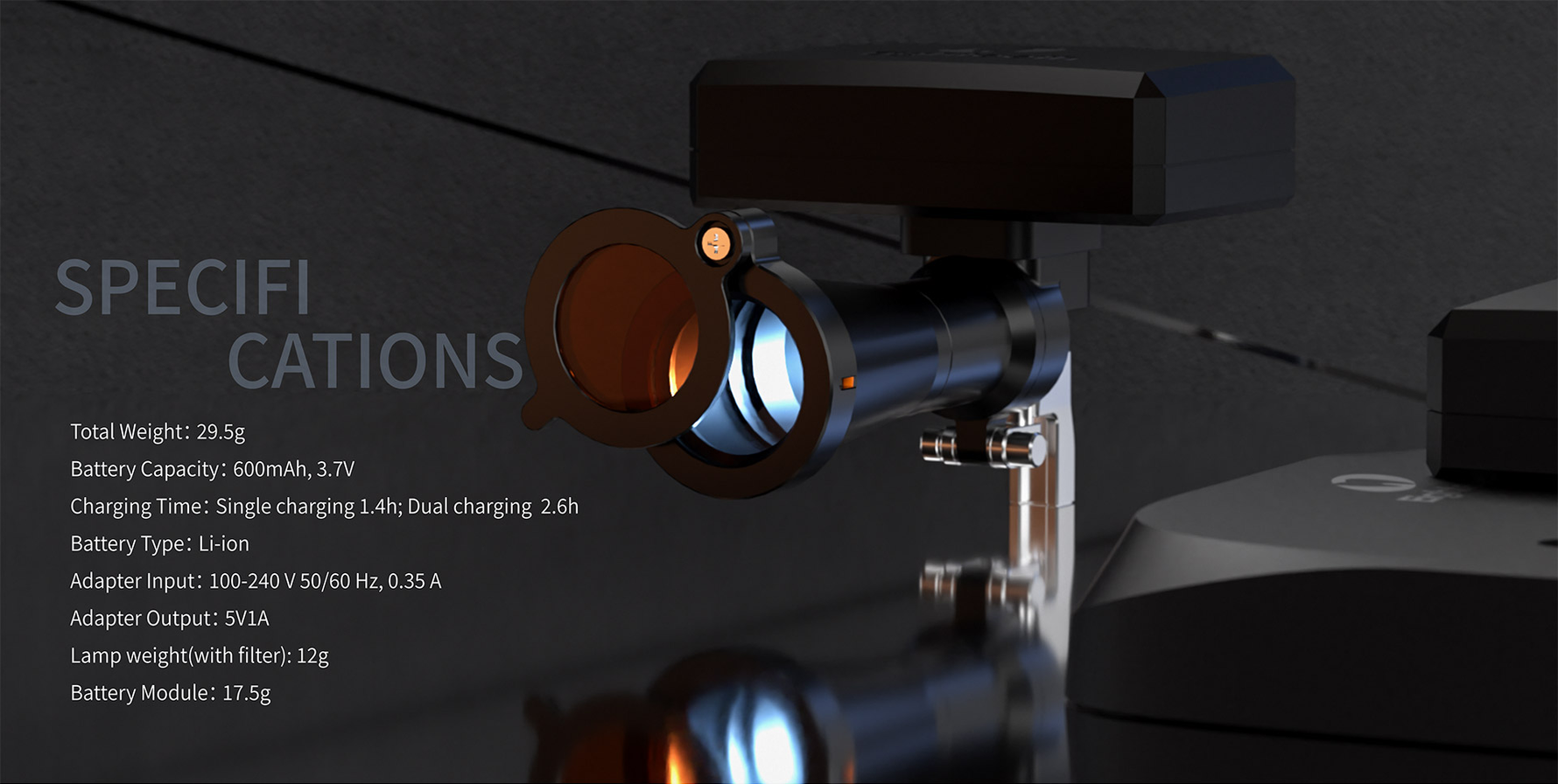 Eighteeth Wireless Z+ Surgical Headlight