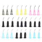Disposable Dental Pre Bent Needle Tips 9 Models 100pcs/Pack - pairaydental.com