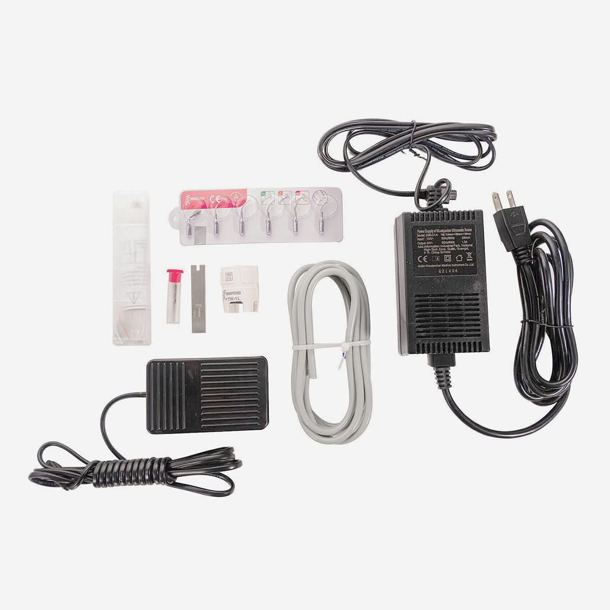 Woodpecker UDS-P LED Ultrasonic Scaler 6 Tips - pairaydental.com