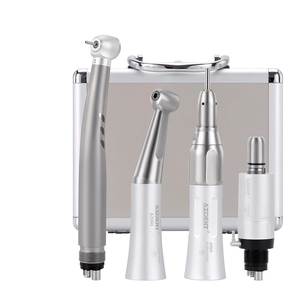 Dental E-generator LED Shadowless High and Low Speed Handpiece Kit 2/4 Holes - pairaydental.com 