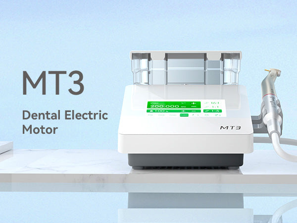 Woodpecker Brushless Electric Motor MT3 w/ 1:5 Contra Angle Water Supply System - pairaydental.com