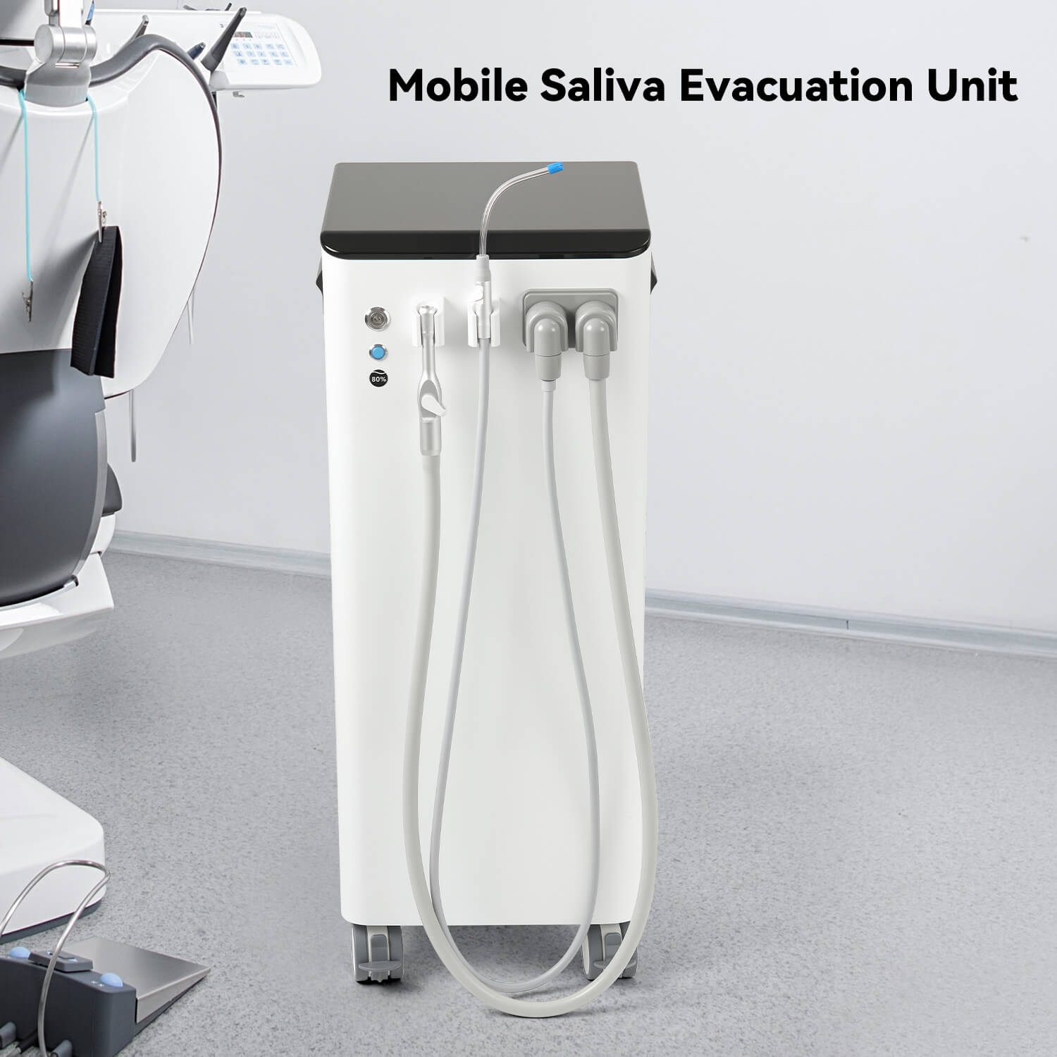 Mobile Dental Vacuum Suction Systems Unit High Suction Pump - pairaydental.com