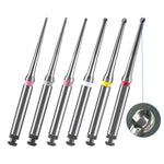 Dental Minimal Invasive Endodontic Carbide Burs Long Neck RA Round 31mm/34mm 6pcs/Pack - pairaydental.com