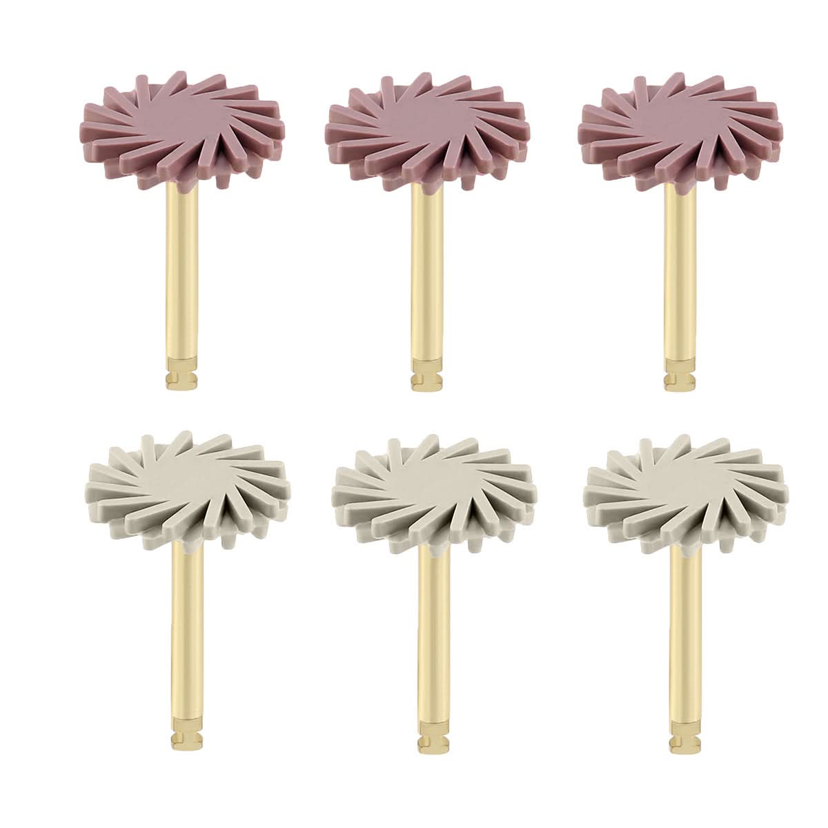 Dental Composite Polishing Wheel Kit Medium/Fine CA 2.35mm 6pcs/Box - pairaydental.com
