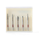 Dental Diamond Zirconia Cutting Burs Kit FG 1.6mm 10pcs/Kit - pairaydental.com