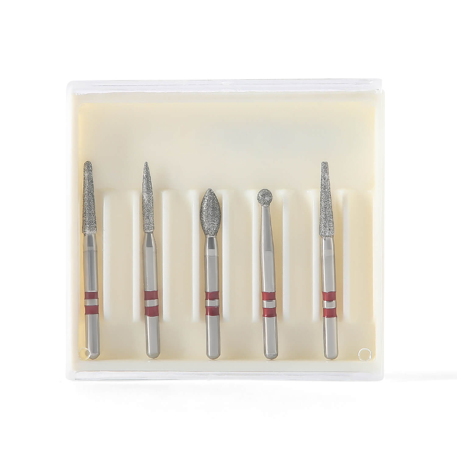 Dental Diamond Zirconia Cutting Burs Kit FG 1.6mm 10pcs/Kit - pairaydental.com