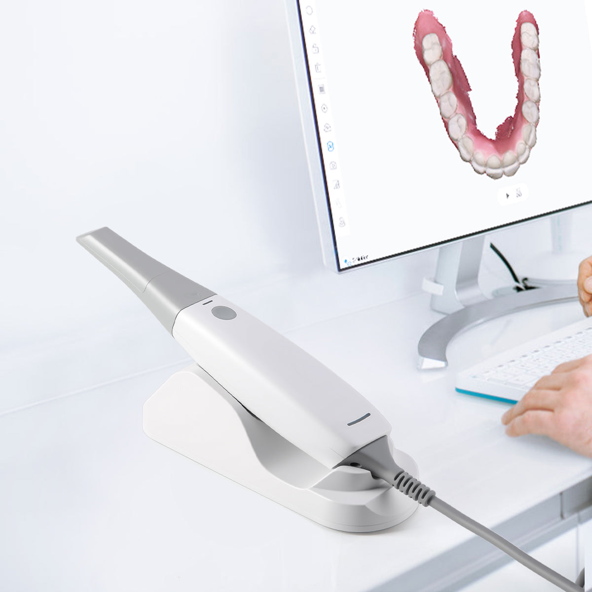 Dental Digital Impression Intraoral 3D Scanner Scanning Real Color CAD/CAM Software System - pairaydental.com