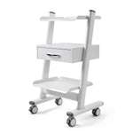 Dental Medical Mobile 3-layer Trolley Metal Built-in Socket Cart - pairaydental.com
