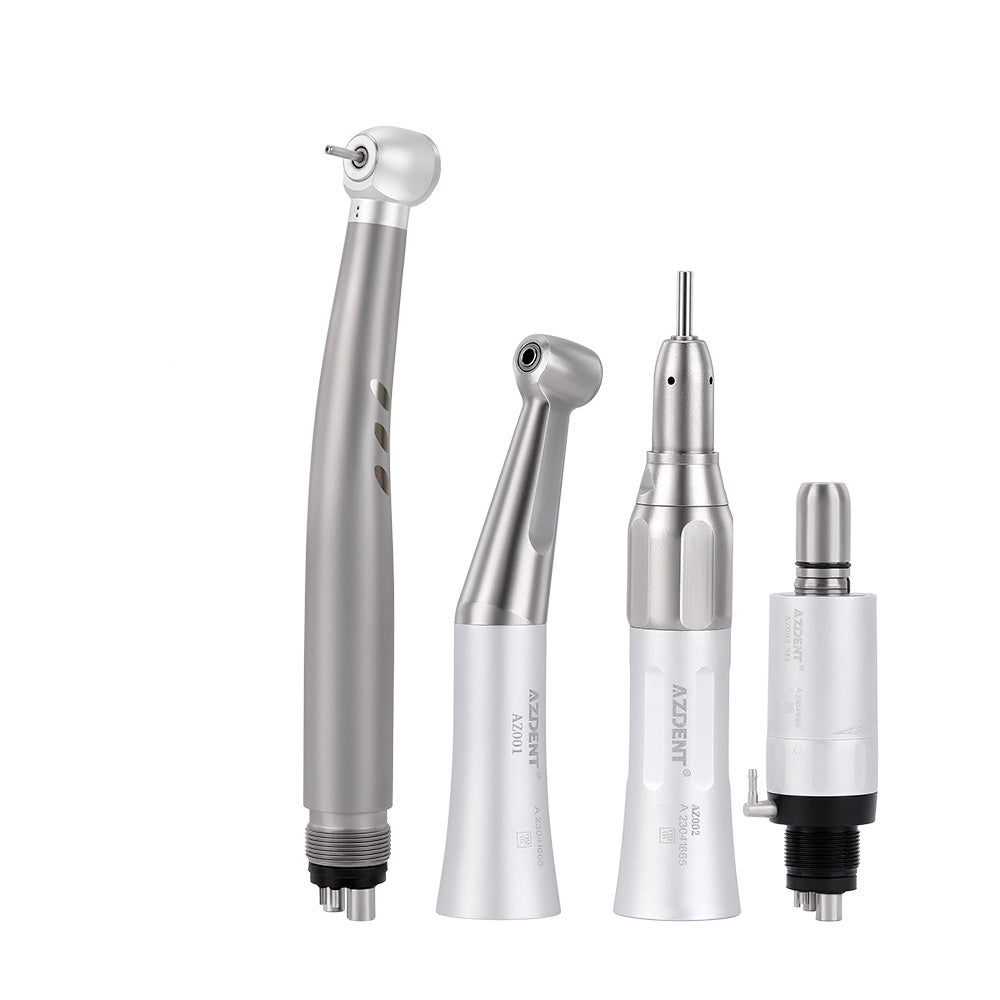 Dental E-generator LED Shadowless High and Low Speed Handpiece Kit 2/4 Holes - pairaydental.com 