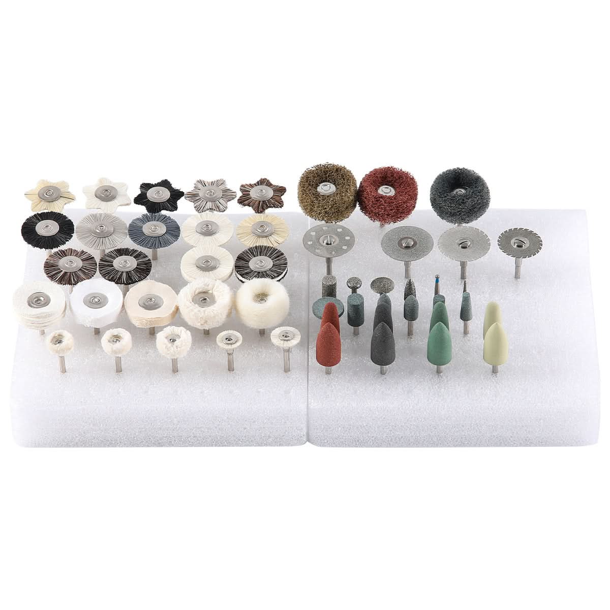 Dental Lab Polishing Kit HP Shank for Composite Ceramic 51pcs/Box - pairaydental.com