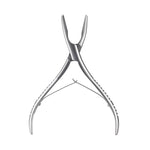 Dental Bone Rongeur Forceps Curved Stainless Steel 16cm (6.3") - pairaydental.com