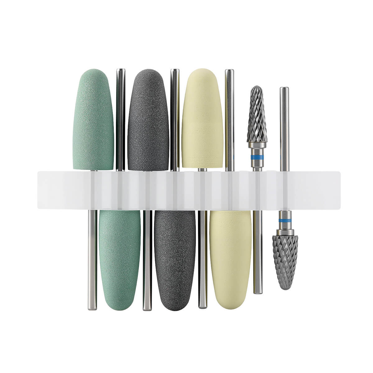 Dental Resin Base Acrylic Polishing Kit HP 2.35mm Tungsten Carbide Silicone Polisher & Tungsten Carbide Polisher 8pcs/kit - pairaydental.com