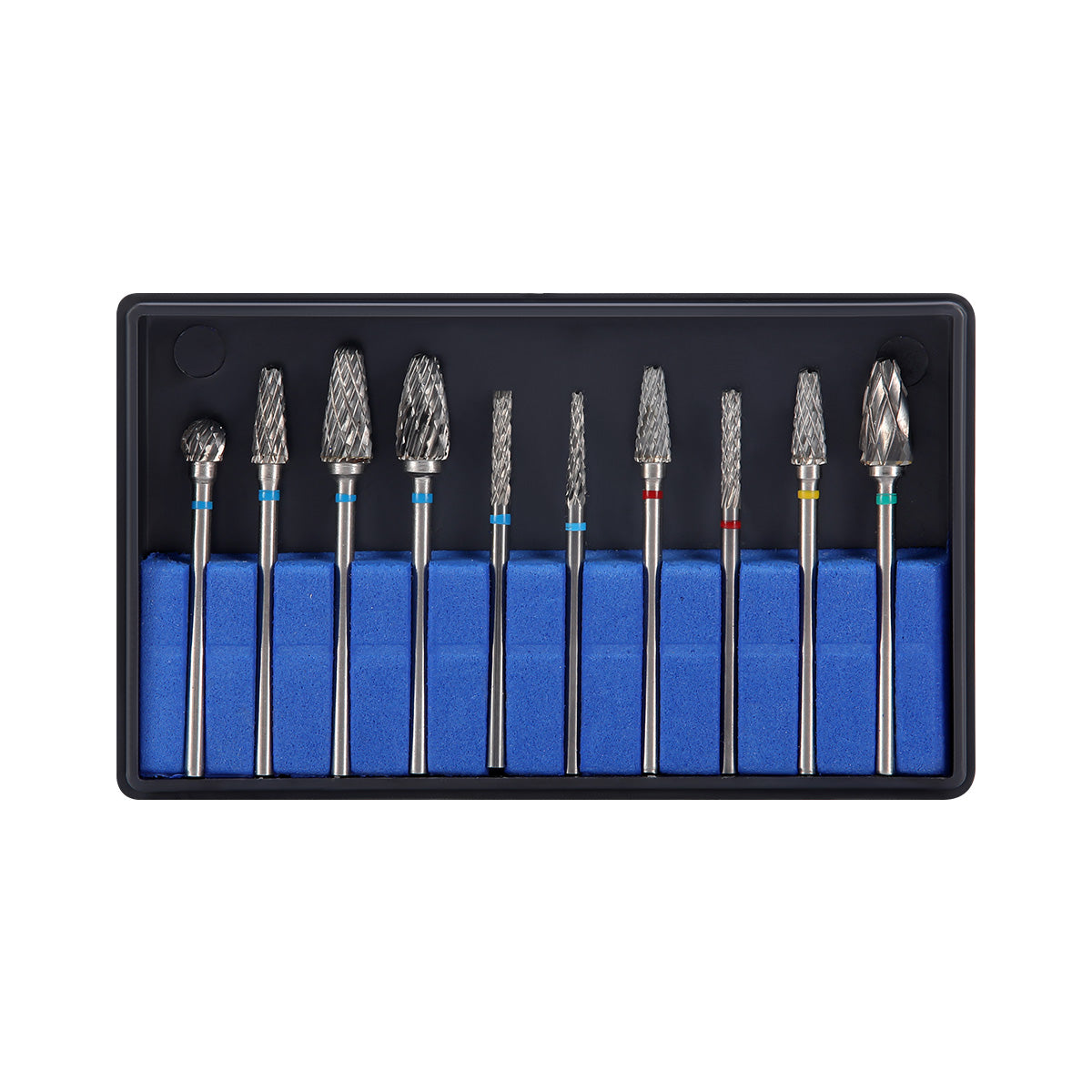 Dental Lab Polishing Bur Carbide Drills Kit HP 2.35mm Type A 10pcs/Box  - pairaydental.com