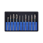 Dental Lab Polishing Bur Carbide Drills Kit HP 2.35mm Type A 10pcs/Box  - pairaydental.com