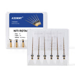 Dental Heat‑Activated Large Taper NiTi Rotary Endodontic Files 25mm F3/F4/F5 6pcs/Pack - pairaydental.com