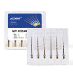 Dental Heat‑Activated Large Taper NiTi Rotary Endodontic Files 25mm F3/F4/F5 6pcs/Pack - pairaydental.com