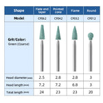 Dental Polishing Kit FG Burs Coarse Green Stones 12pcs/Kit - pairaydental.com 
