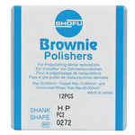 Shofu Brownie Greenie Polishers/Cups/Mini-points 12pcs/pk