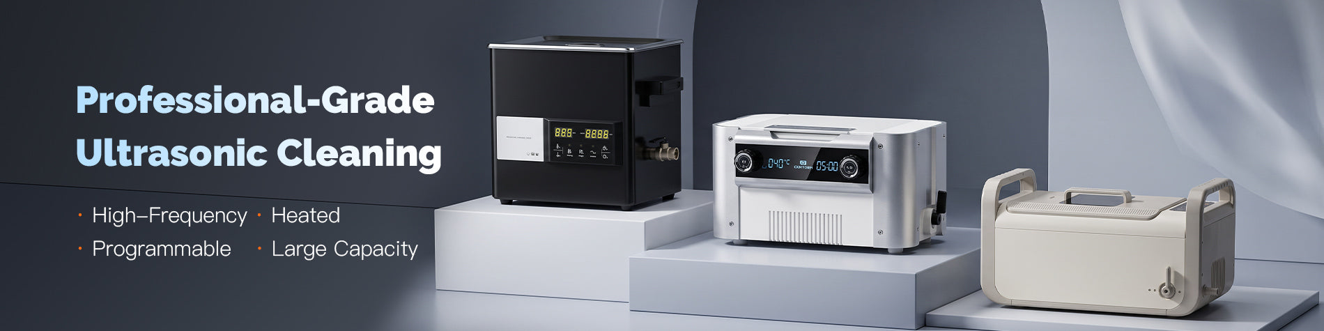 Professional-Grade Ultrasonic Cleaning