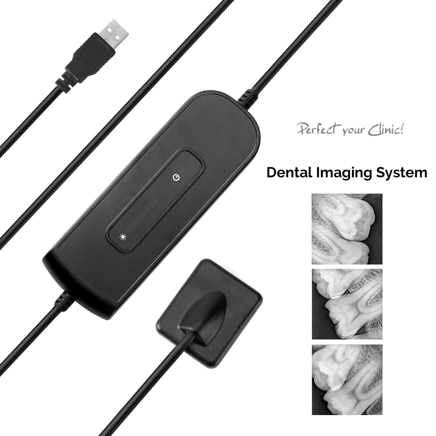 Dental Digital X-Ray Sensor Intraoral Imaging System With Sensor Positioning Holder Size 1.5 XVS2530 - pairaydental.com