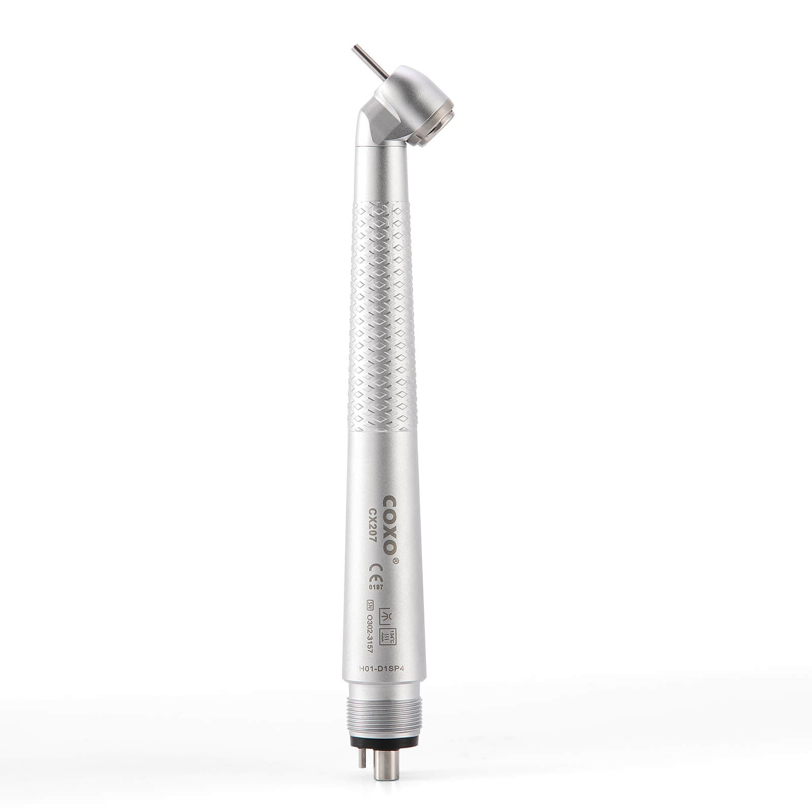 COXO CX207 45° High Speed Air Turbine Handpiece 4 Holes #H01-D1SP4 - pairaydental.com