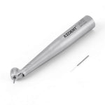 LED Fiber Optic 45° High Speed Handpiece Titanium Mini Head Four Water Spray Push Button & 4/6 Holes Quick Coupler- pairaydental.com