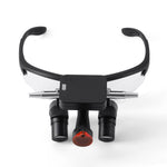Dental Surgical Ergo Medical Loupes Magnifier Binocular 4.0X 5.0X 6.0X with LED Headlight - pairaydental.com