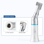 Dental Low Speed Handpiece Kit Latch Contra Angle Air Motor 4 Holes - pairaydental.com