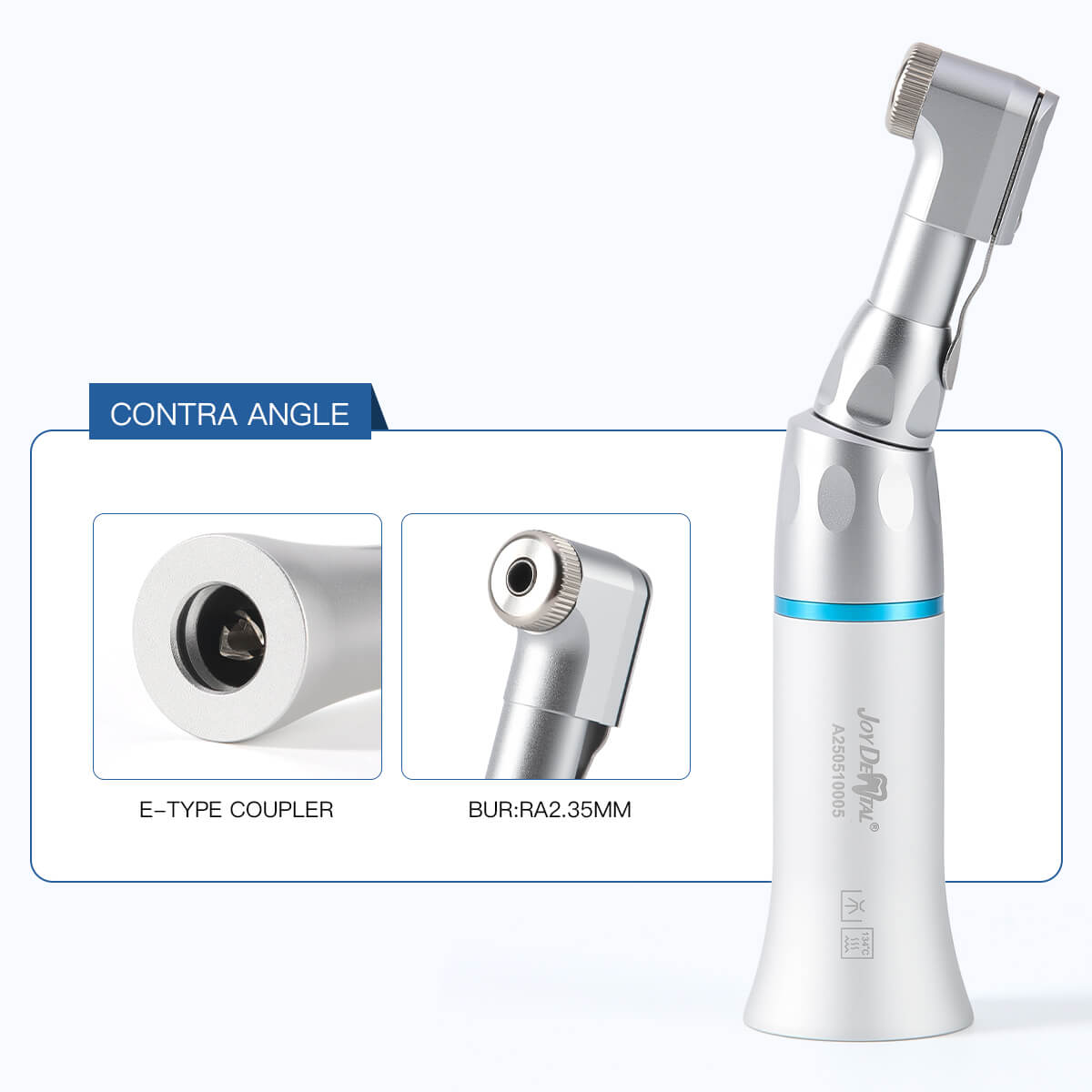 Dental Low Speed Handpiece Kit Latch Contra Angle Air Motor 4 Holes - pairaydental.com