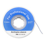 Orthodontic Elastic Archwire Sleeve Tubing 5M/Roll Clear/Gray Colors - pairaydental.com