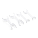 Dental T-Shape Mouth Opener Cheek Retractor Clear 4Pcs/Pack - pairaydental.com
