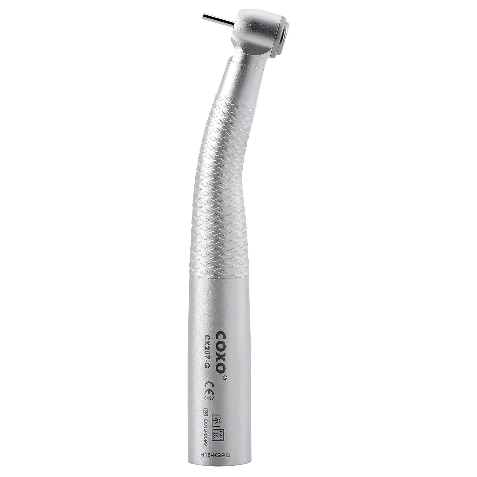 COXO CX207-G Fiber Optic High Speed Air Turbine Handpiece & 6 Holes LED Quick Coupler - pairaydental.com