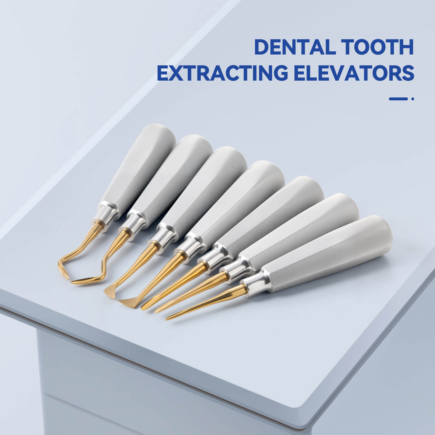 Dental Root Elevators Stainless Steel Extraction Tools Straight/Cryer/Apical - pairaydental.com