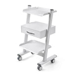 Dental Medical Mobile 3-layer Trolley Metal Built-in Socket Cart - pairaydental.com