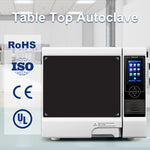 22L Dental Autoclave Steam Sterilizer Class B Table Top LCD Built-in Printer Dry Function - pairaydental.com