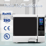 17L Dental Autoclave Steam Sterilizer Class B Table Top LCD Built-in Printer Dry Function - pairaydental.com