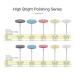 Dental Rubber Diamond Polisher Wheel Sizes 26x2mm/22x3mm 5 Model - pairaydental.com